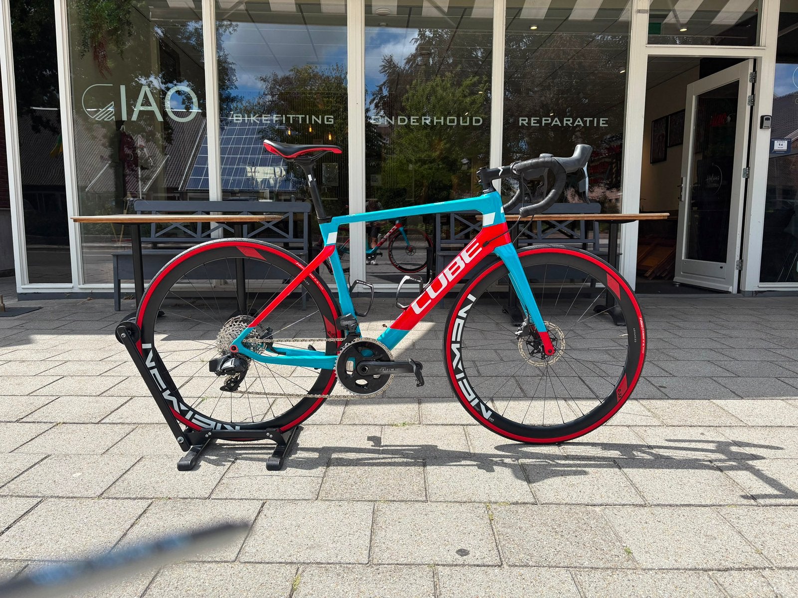 Cube Agree C:62 SLT racefiets - Sram Force AXS - Maat 56, Fietsen en Brommers, Fietsen | Racefietsen, Carbon, Zo goed als nieuw