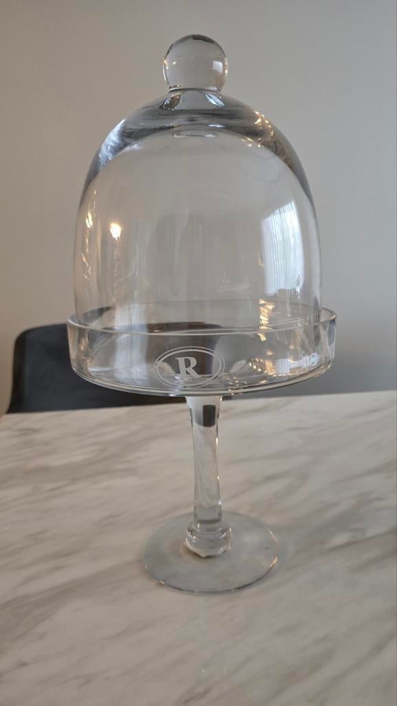 Glazen Riverdale etagere met stolp, Ophalen