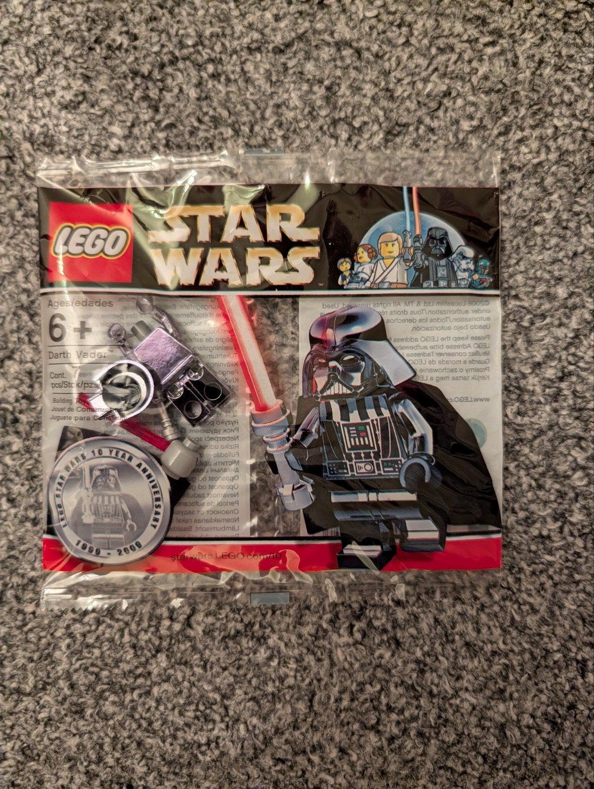 star wars lego Chrome darth vader, Ophalen of Verzenden, Nieuw