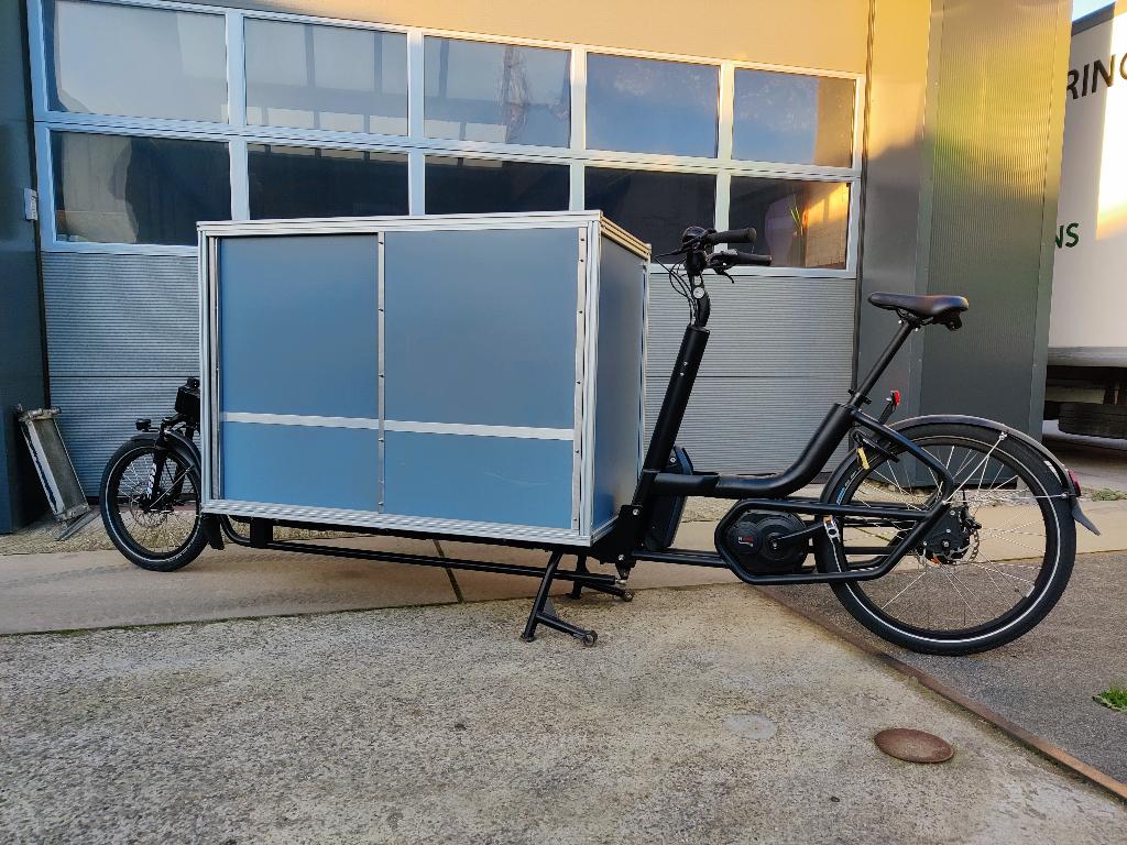 Urban Arrow bakfiets Cargo goederenvervoer, Goederen, Elektrisch, Zo goed als nieuw, Schijfrem