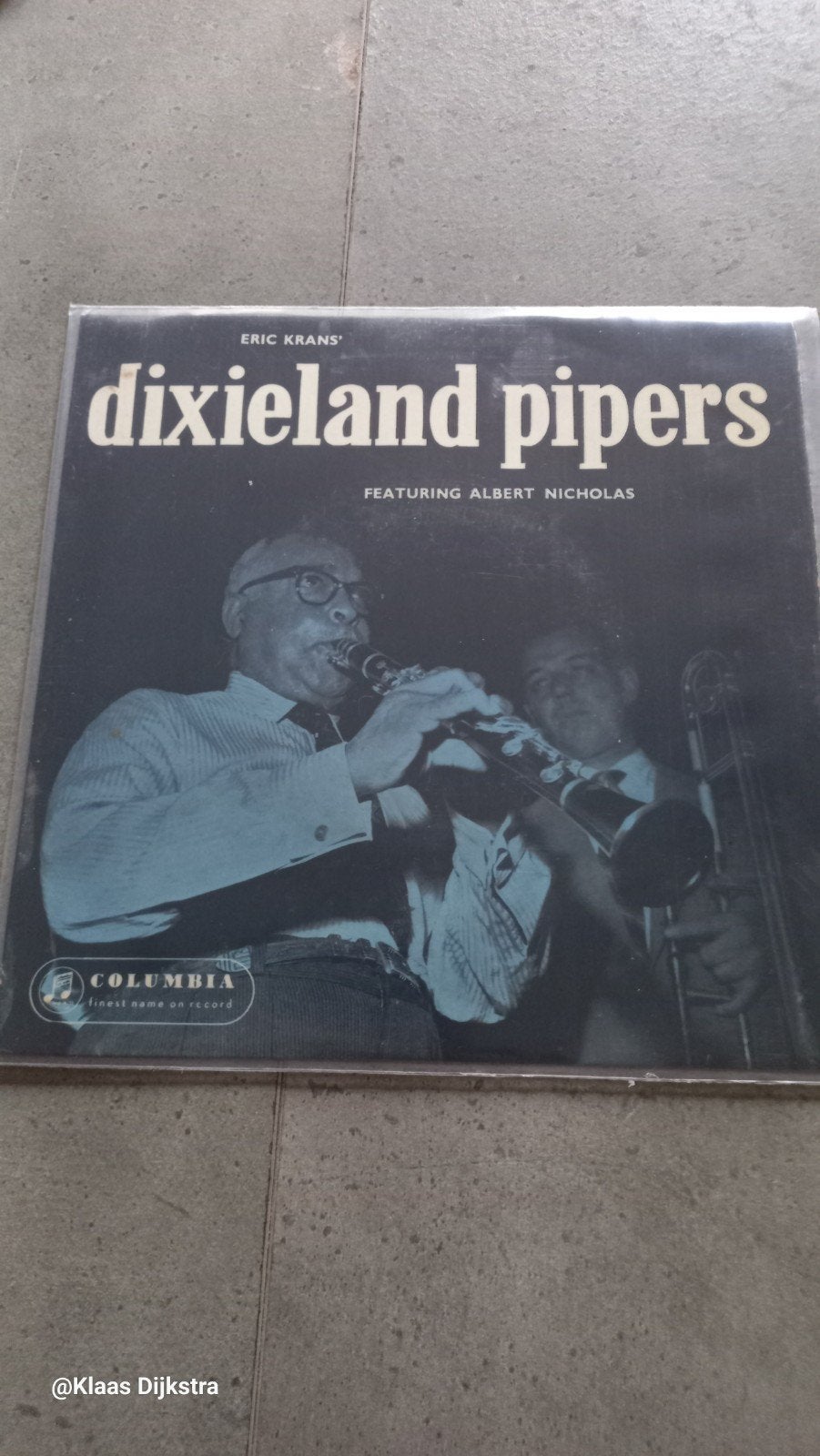 Eric Krans' Dixieland Pipers  Lazy River, Ophalen of Verzenden, Gebruikt, 7 inch