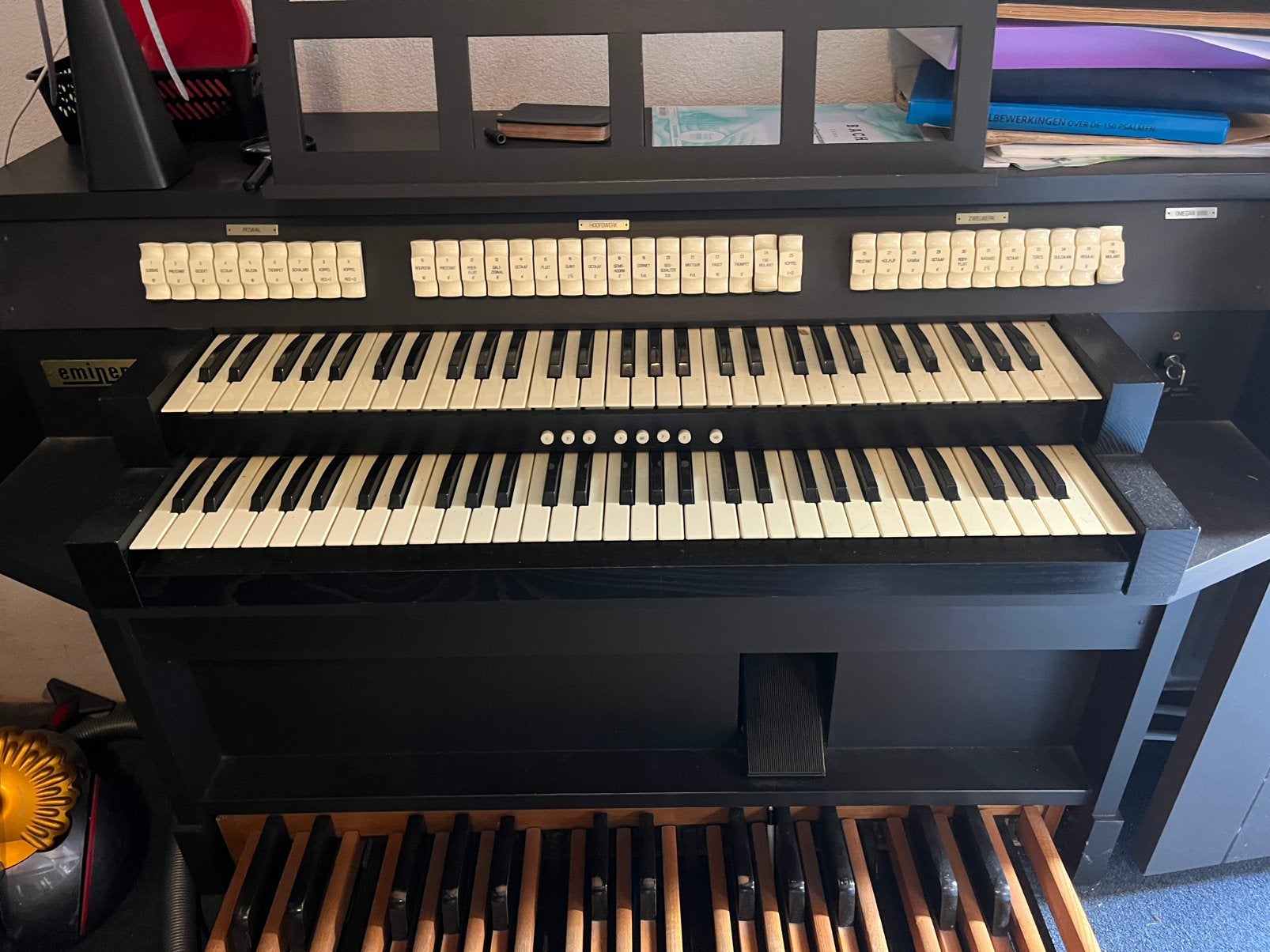 Gratis af te halen-orgel Eminent, Ophalen, Gebruikt, 2 klavieren, Orgel