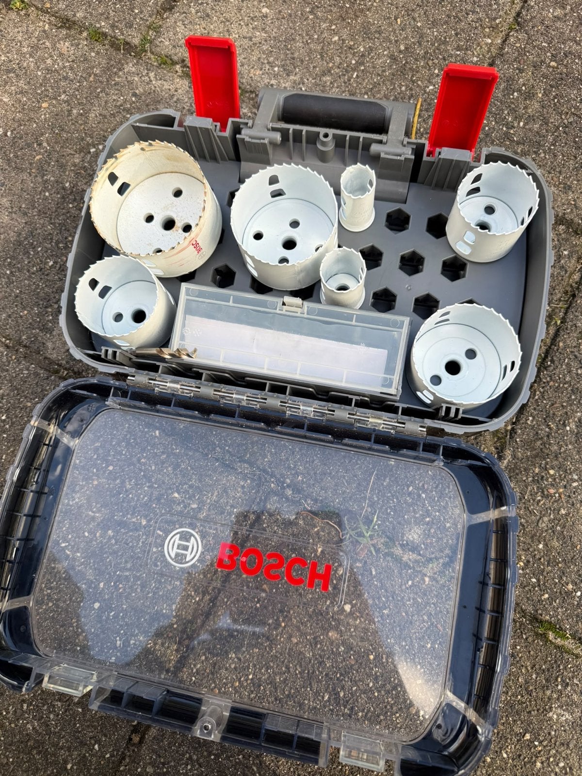 Bosch gatenzaagset in koffer, Ophalen, Gebruikt, Overige typen