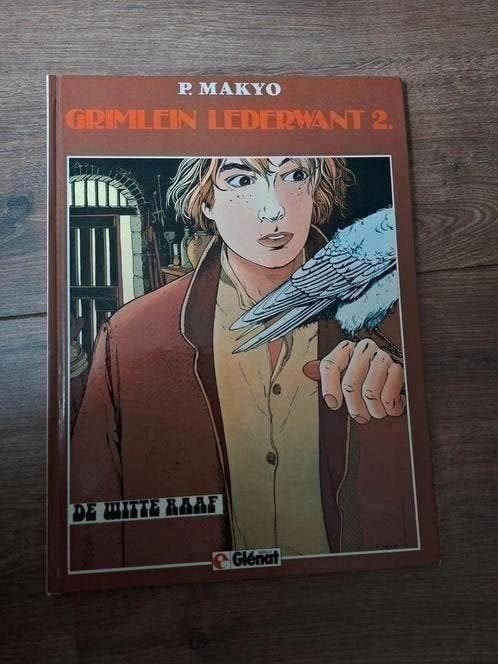 Stripboek Makyo - Grimlein Lederwant 2: De Witte Raaf, Eén stripboek, Ophalen of Verzenden, Gelezen, P. Makyo