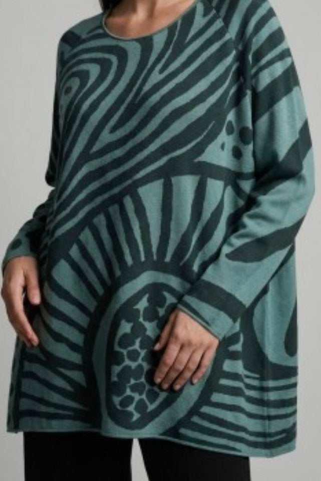 Nieuw! Prachtige trui Rundholz black label OS, Kleding | Dames, Verzenden, Nieuw, Maat 46/48 (XL) of groter, Groen