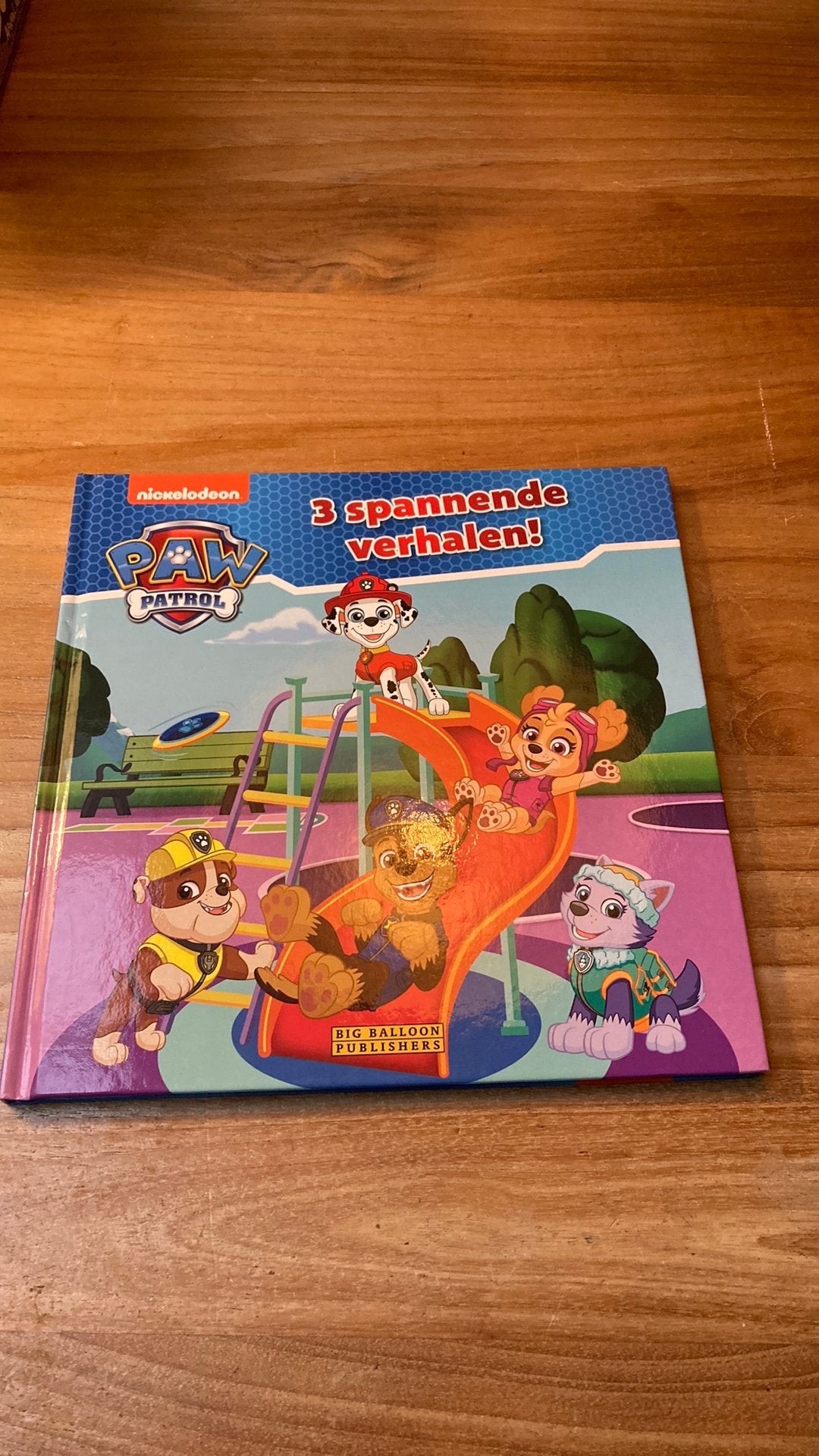 Paw patrol boek drie spannende verhalen, Ophalen, Zo goed als nieuw, Fictie algemeen