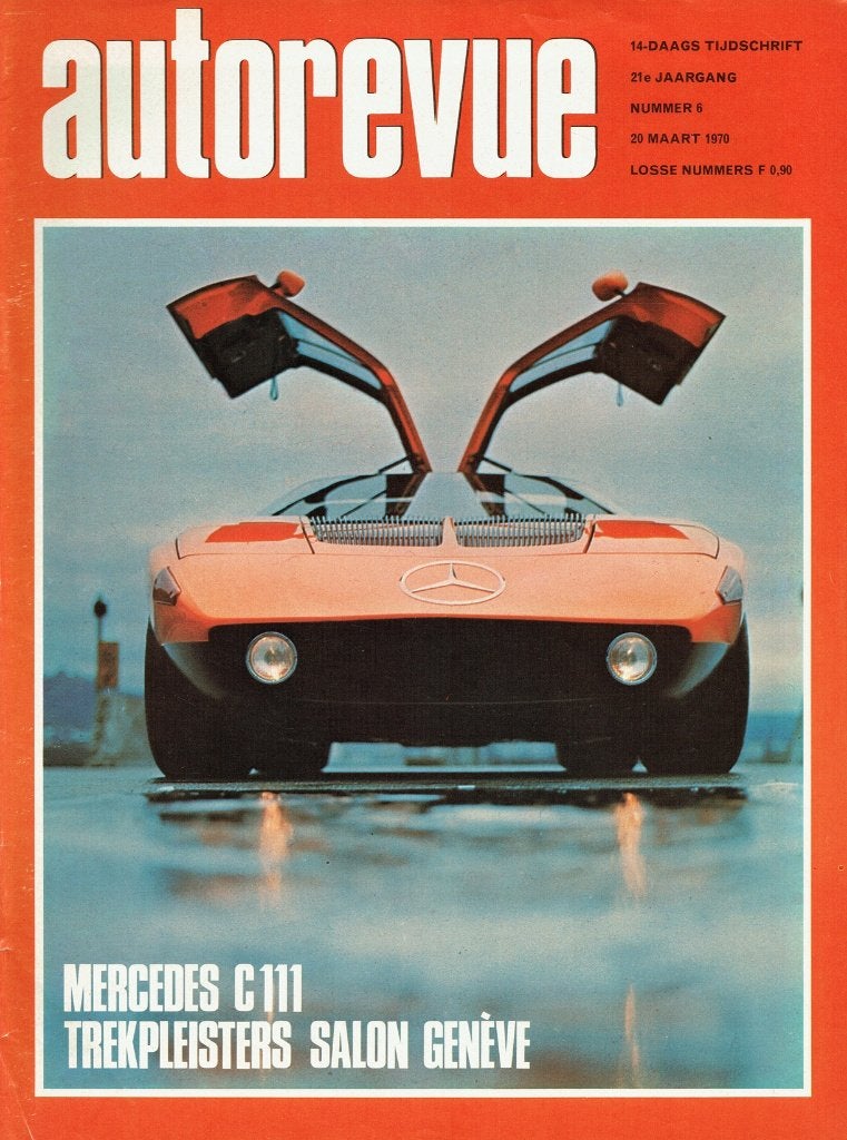 Autorevue 1970 nr. 6 (o.a. Citroën SM), Verzenden, Gelezen, Algemeen