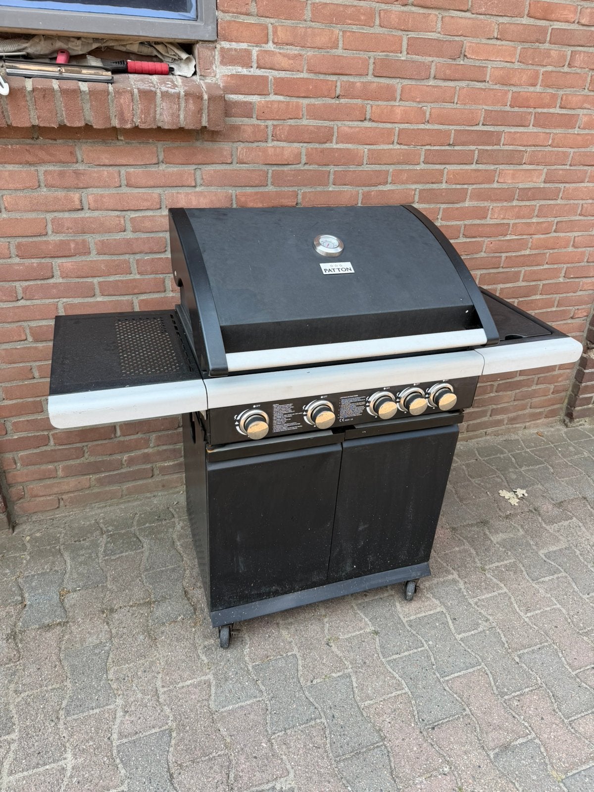 Te koop mooie barbecue gas barbecue gasbarbecue bbq, Ophalen, Gebruikt