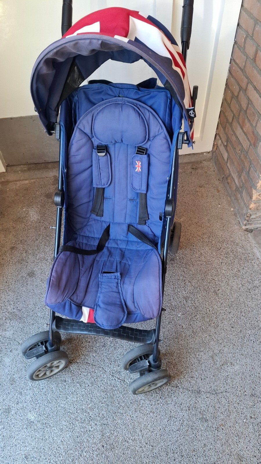 Stijlvolle Mini Cooper Buggy - Union Jack Design, Ophalen of Verzenden