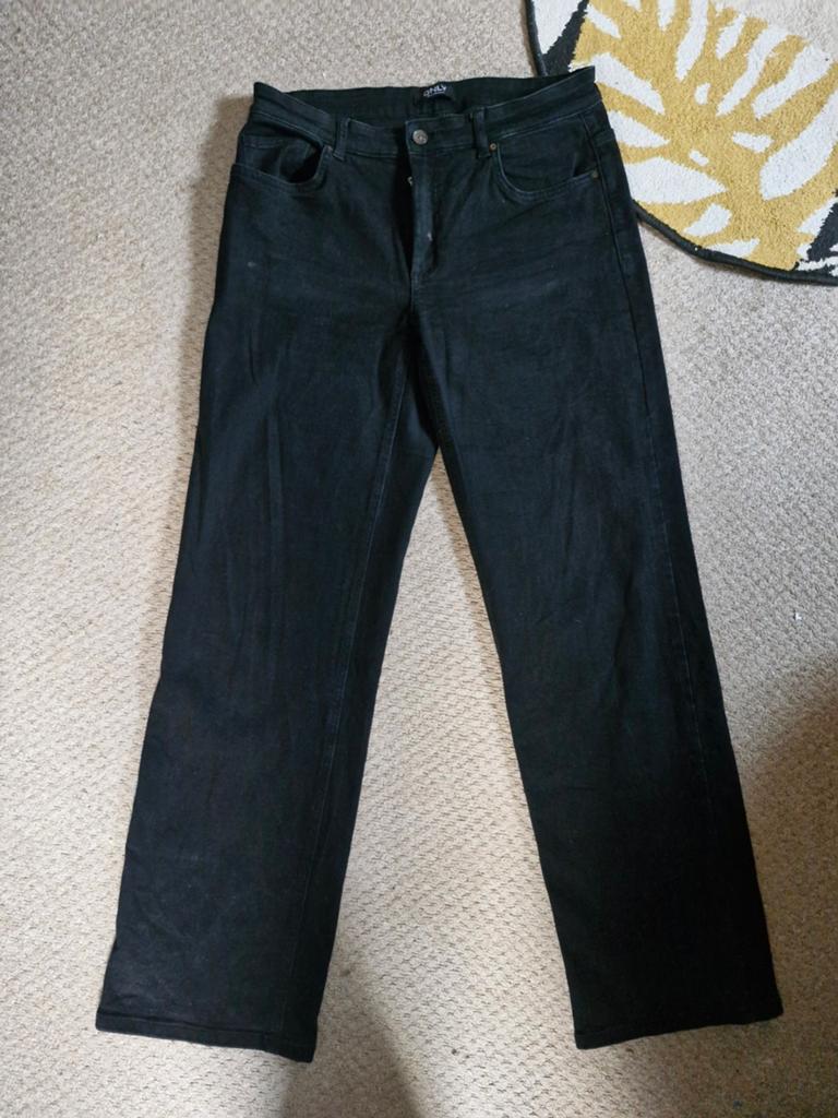 Only spijkerbroek, Only, Zwart, Maat 46/48 (XL) of groter, Ophalen of Verzenden