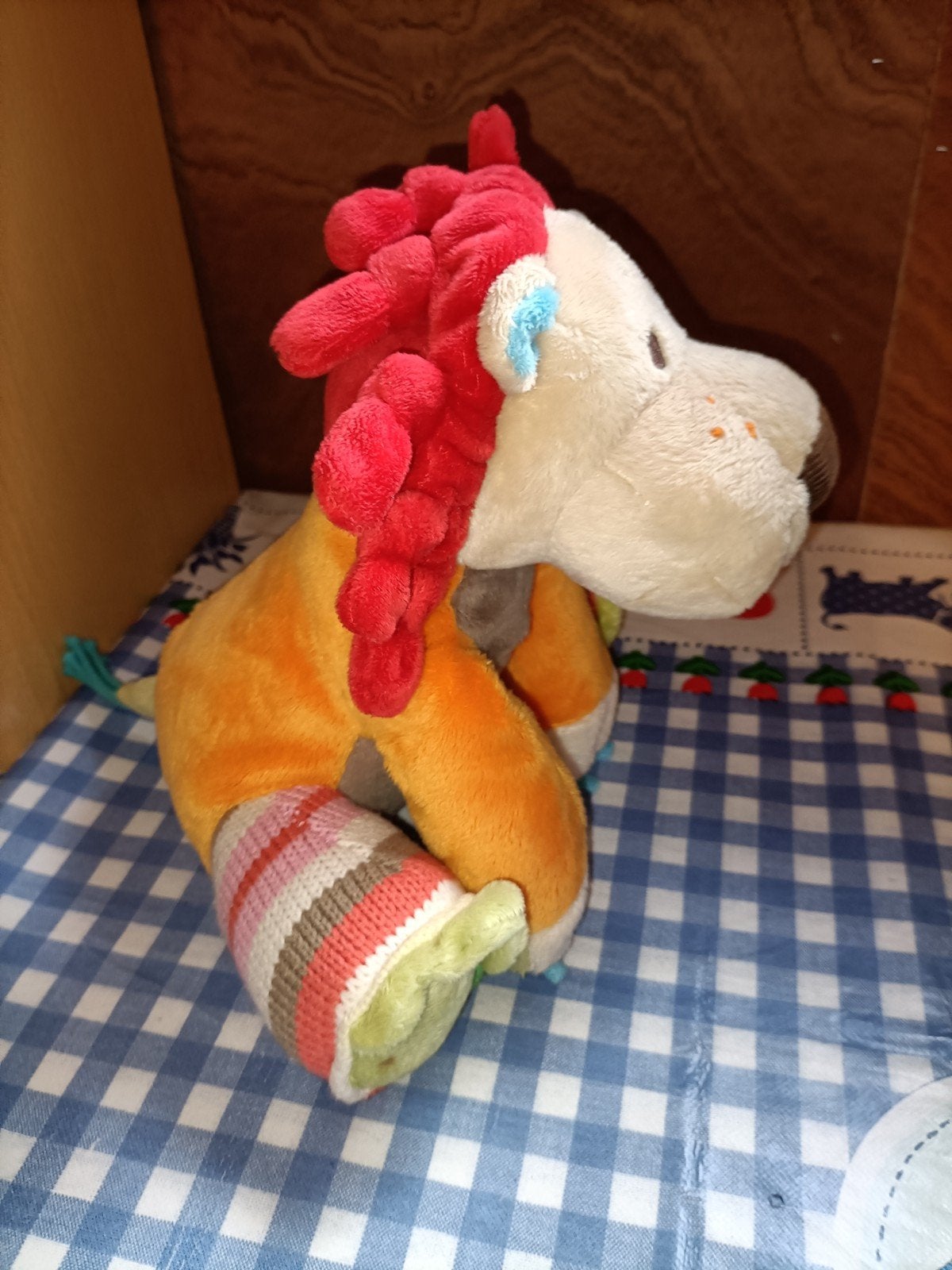 Happy Horse leeuw Lars knuffel 24 cm groot, Ophalen of Verzenden, Zo goed als nieuw, Overige typen