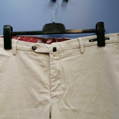PT01 heren broek / pantalon zand kleur Megene mt 58 XL 37691, PT01, ., Beige, Maat 56/58 (XL)