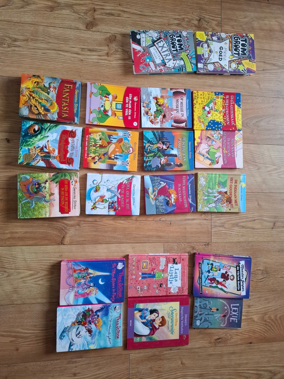 diverse kinderboeken: Geronimo Stilton, Disney, Tom G, Ophalen of Verzenden, Zo goed als nieuw, Diverse auteurs, waaronder Geronimo Stilton en Liz Pichon