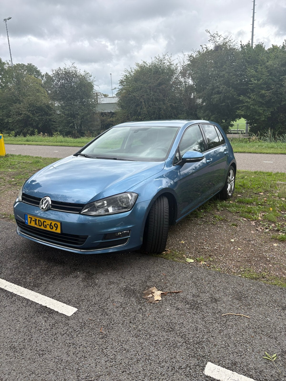 Volkswagen Golf 1.4 TSI 90KW DSG 2013 Blauw, Auto's, 4 cilinders, Blauw, 122 pk, Origineel Nederlands