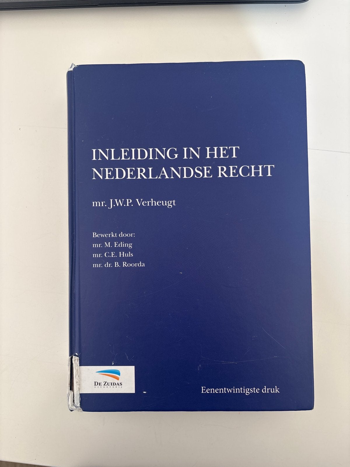 Inleiding in het Nederlandse Recht - mr. J.W.P. Verheugt, Ophalen of Verzenden, Gamma, Gelezen, WO