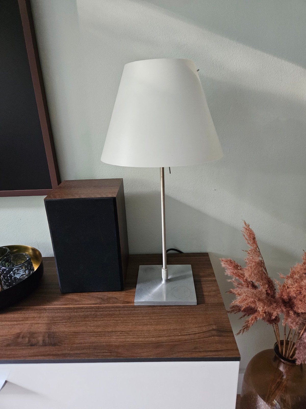 Constanza design lampen: 2 tafellampen, 1 staande lamp, Ophalen of Verzenden, Gebruikt, Kunststof, 150 tot 200 cm