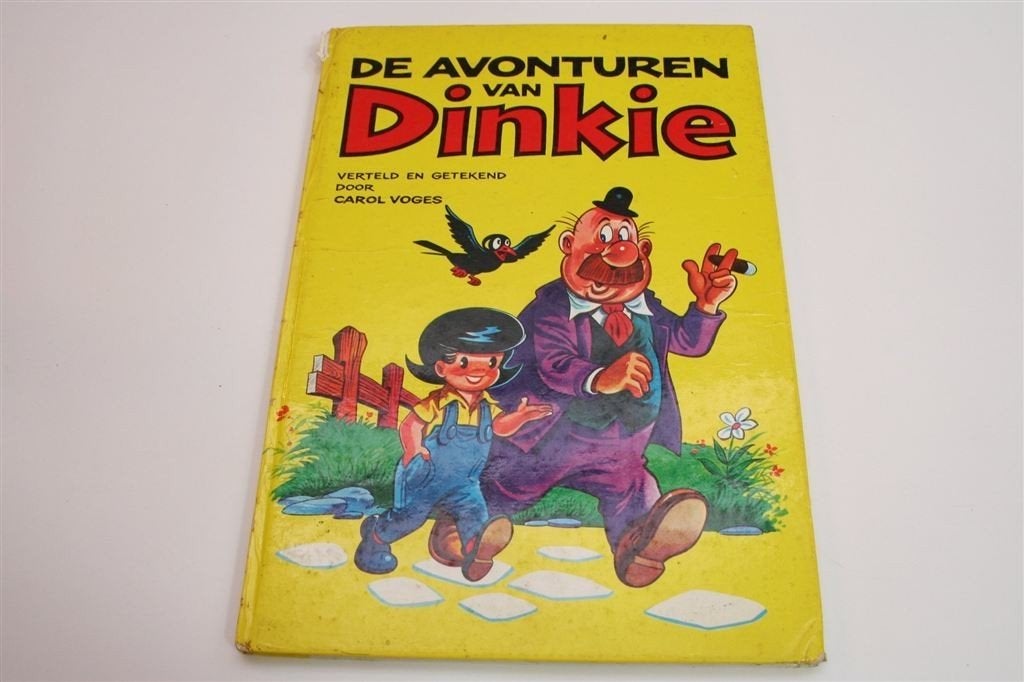 Dinkie\'s Avonturen [1966] — Kaperschip & Vliegend Tapijt, Eén stripboek, Ophalen of Verzenden, Gelezen