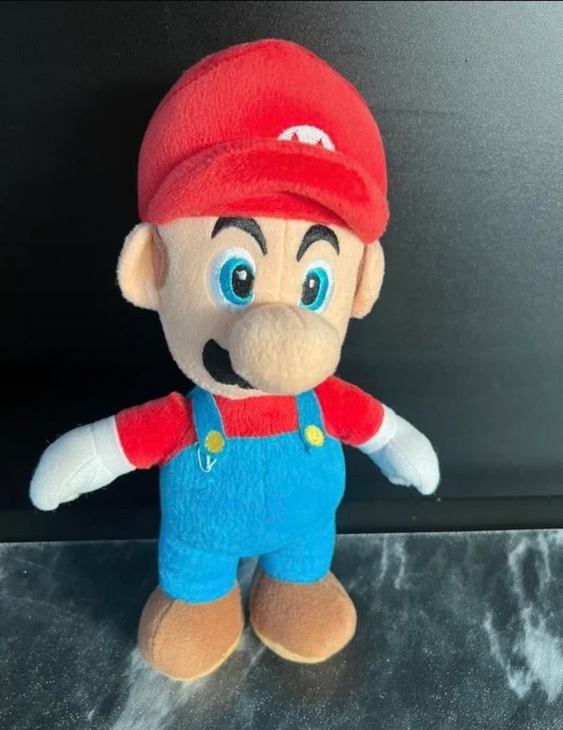 Super Mario knuffel - pluche 30 cm, Ophalen of Verzenden, Zo goed als nieuw, Overige typen