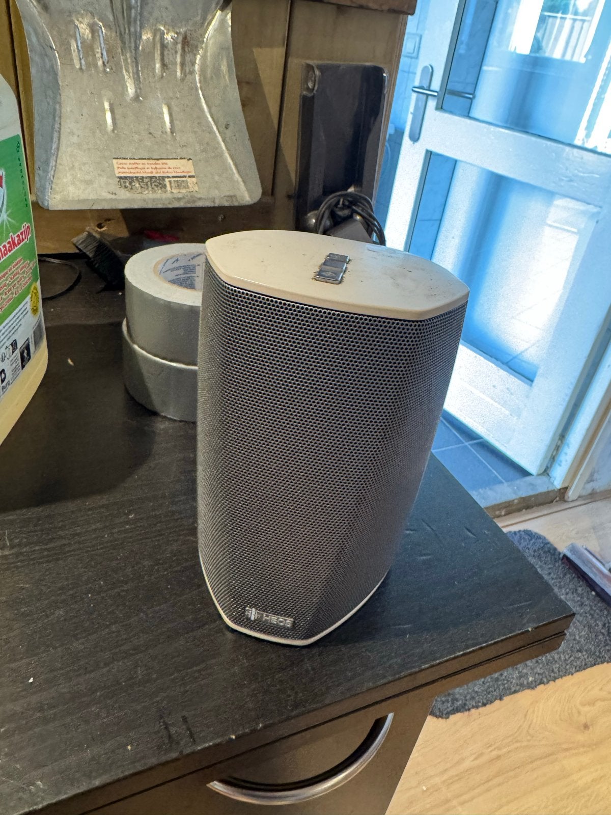 Denon HEOS 1 HS2 Draagbare Speaker met Muurbeugel, Overige merken, Gebruikt, Ophalen of Verzenden, Draagbare speaker