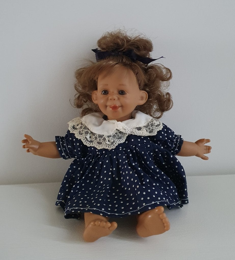 Vintage Panre Karakterpop Spaans 26 cm, Ophalen of Verzenden, Gebruikt, Pop