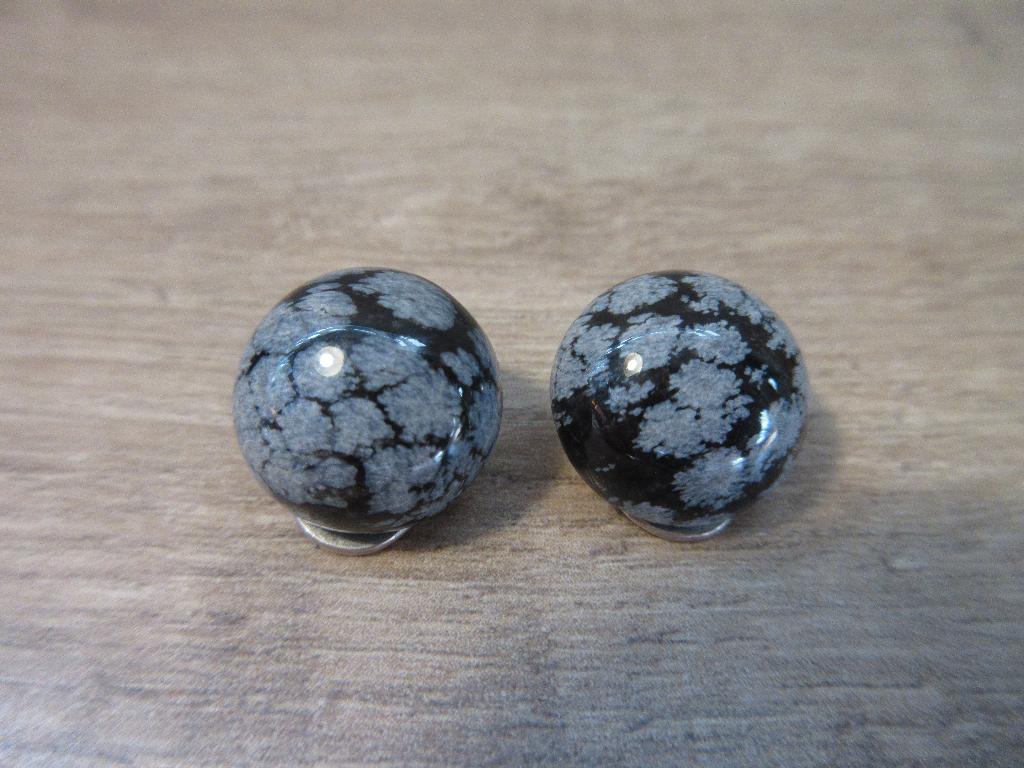 Vintage zilveren clip oorbellen, Ophalen of Verzenden, Gebruikt, Overige kleuren, Zilver