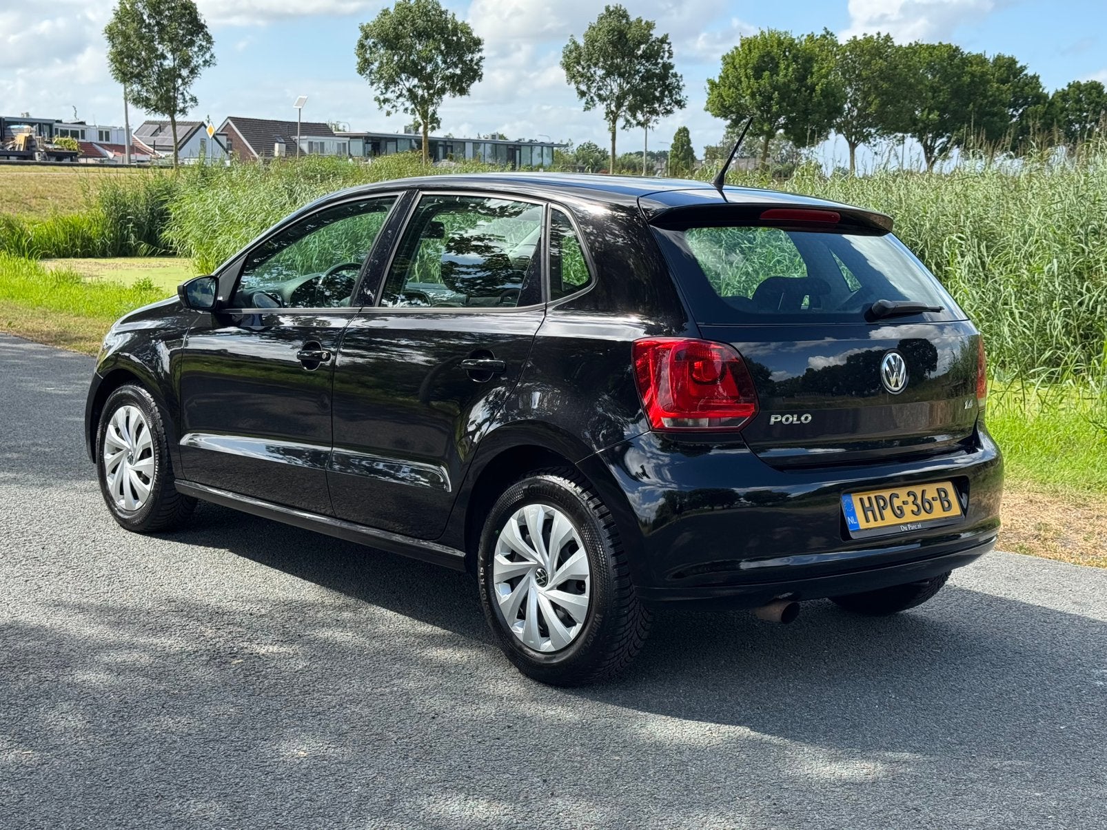 Volkswagen Polo 1.4 Comfortline 2012 | Cruise | INRUIL KAN, Auto's, Voorwielaandrijving, 970 kg, 4 cilinders, Zwart