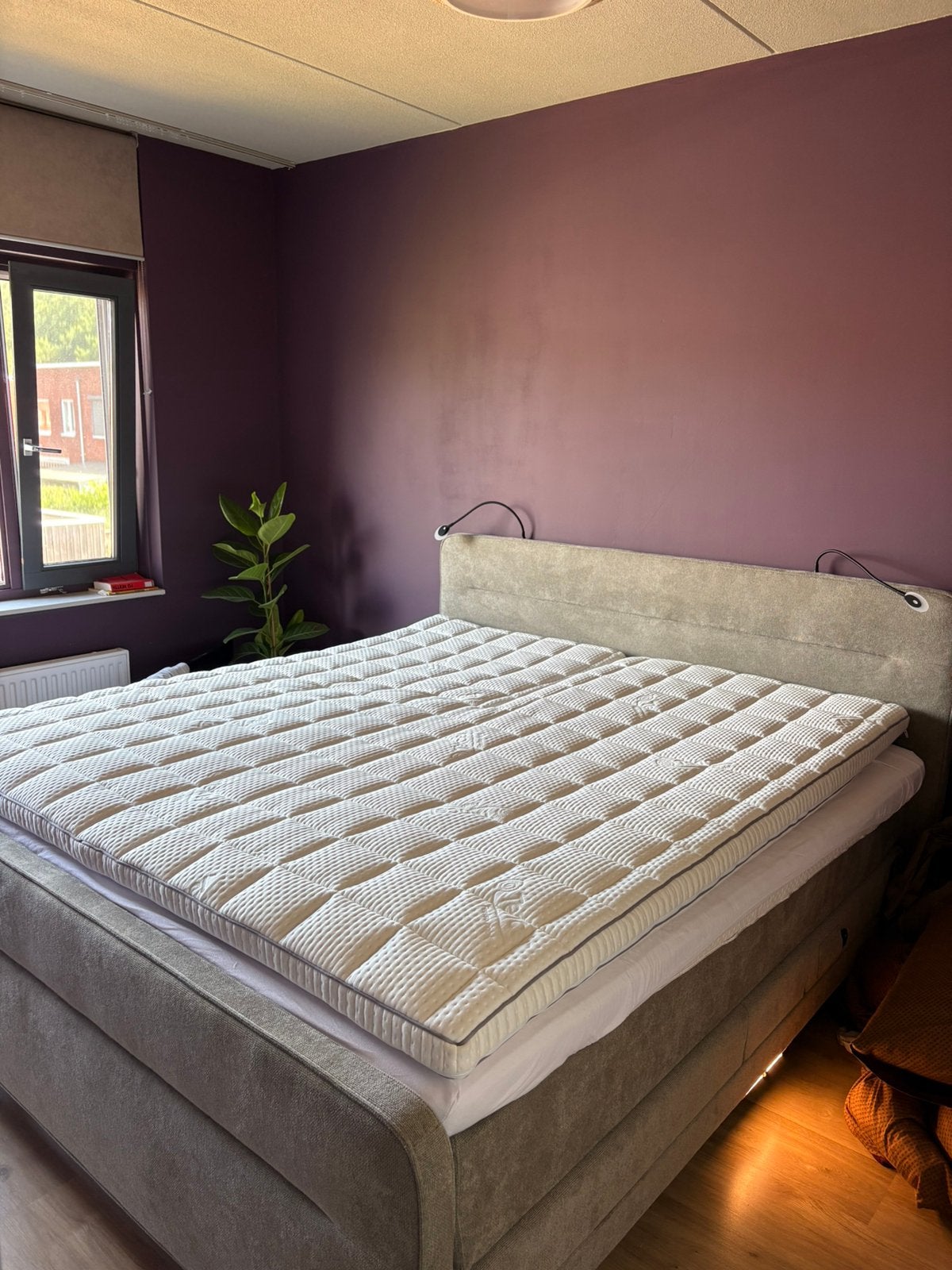 Gloednieuwe Key West splittopper 180 x 200, Huis en Inrichting, Slaapkamer | Matrassen en Bedbodems, Ophalen, 180 cm, 200 cm, Nieuw