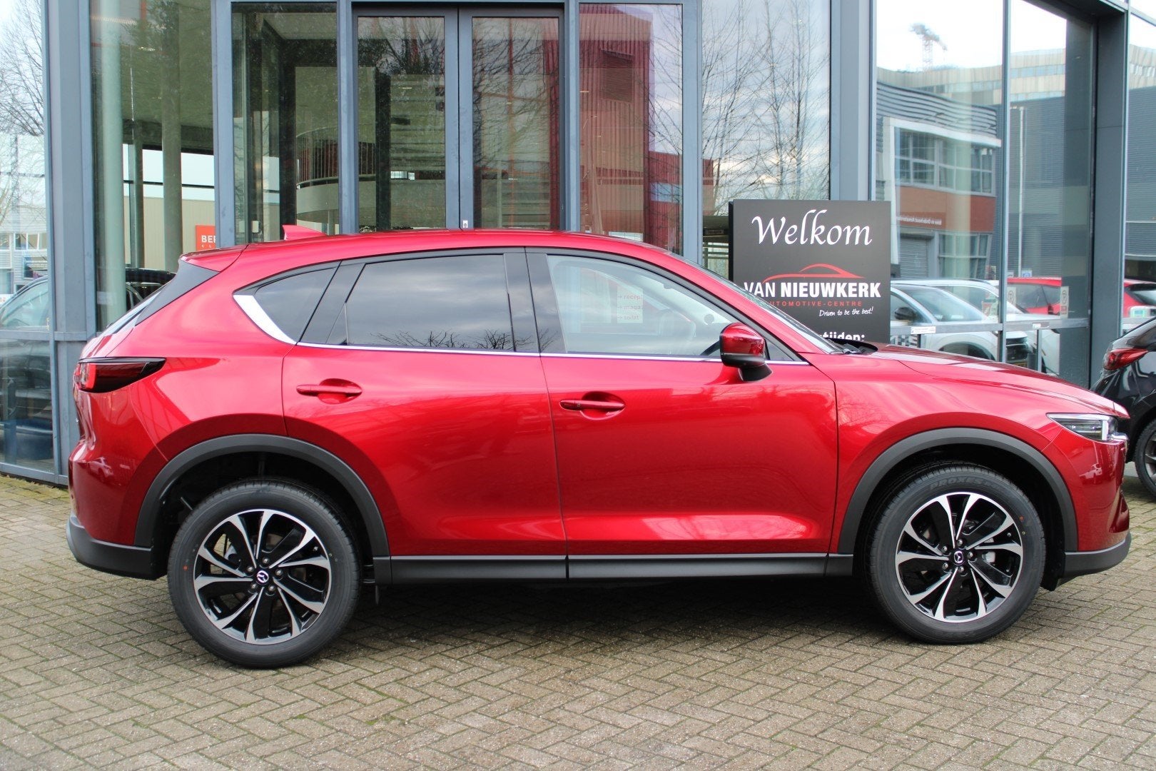 MAZDA Cx-5 2.0 SKYACTIV-G 165pk 2WD Aut Exclusive-Line | Nav, Auto's, Gebruikt, 4 cilinders, Bedrijf, Hybride Elektrisch/Benzine