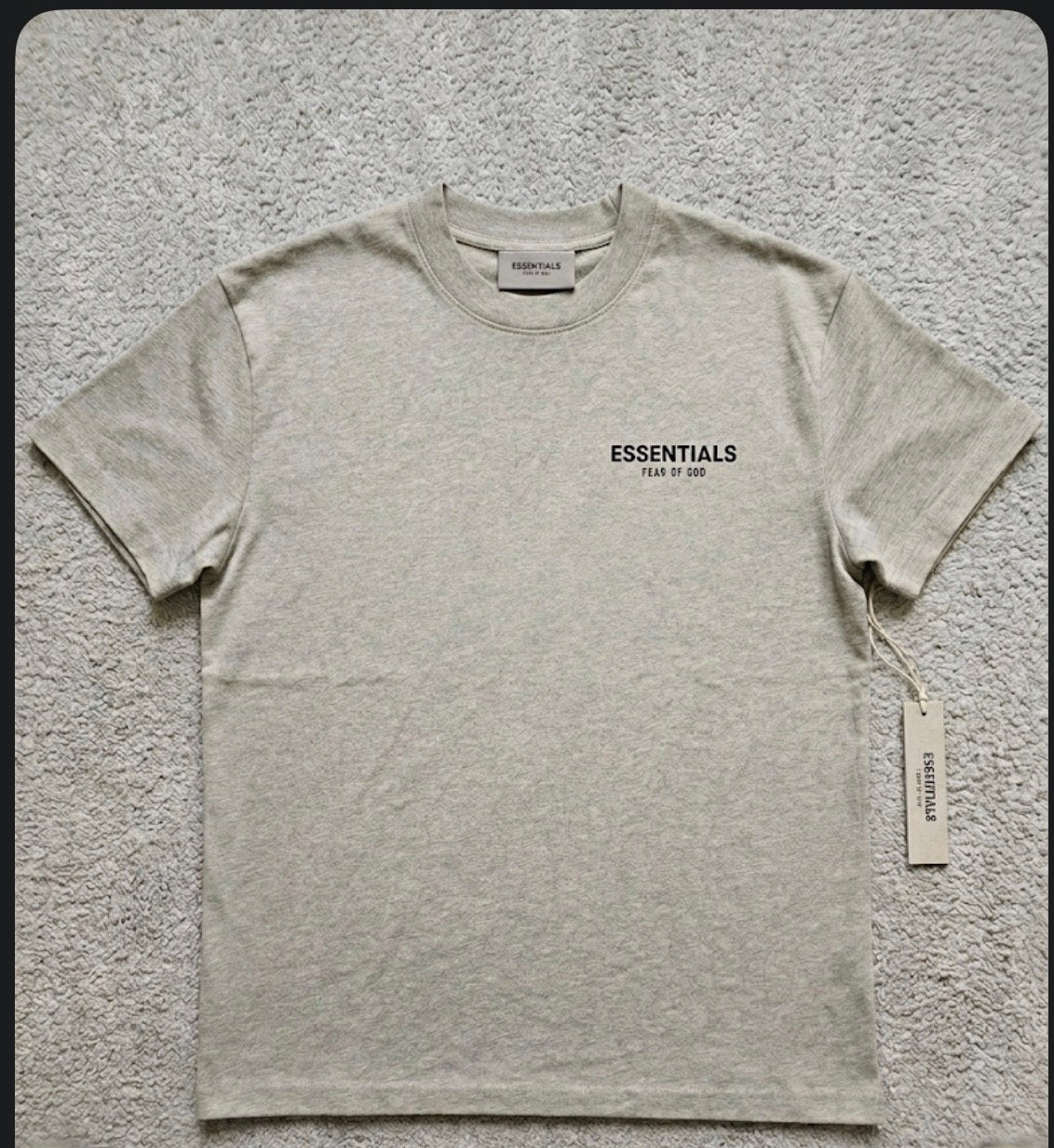 Essentials t shirt, Ophalen of Verzenden, Nieuw, Maat 46 (S) of kleiner, Grijs