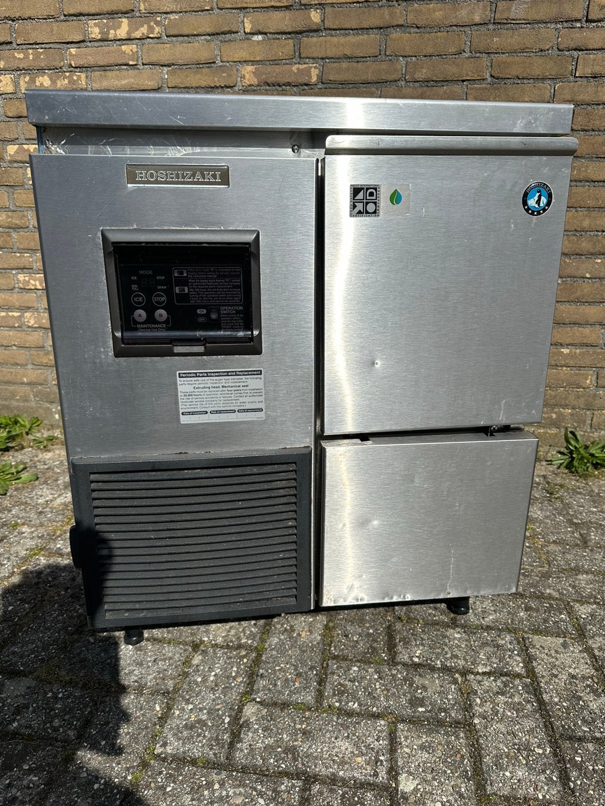 Hoshizaki ijsmachine |crushedijs | schilferijs fm-80ke-hc, Ophalen, Zo goed als nieuw