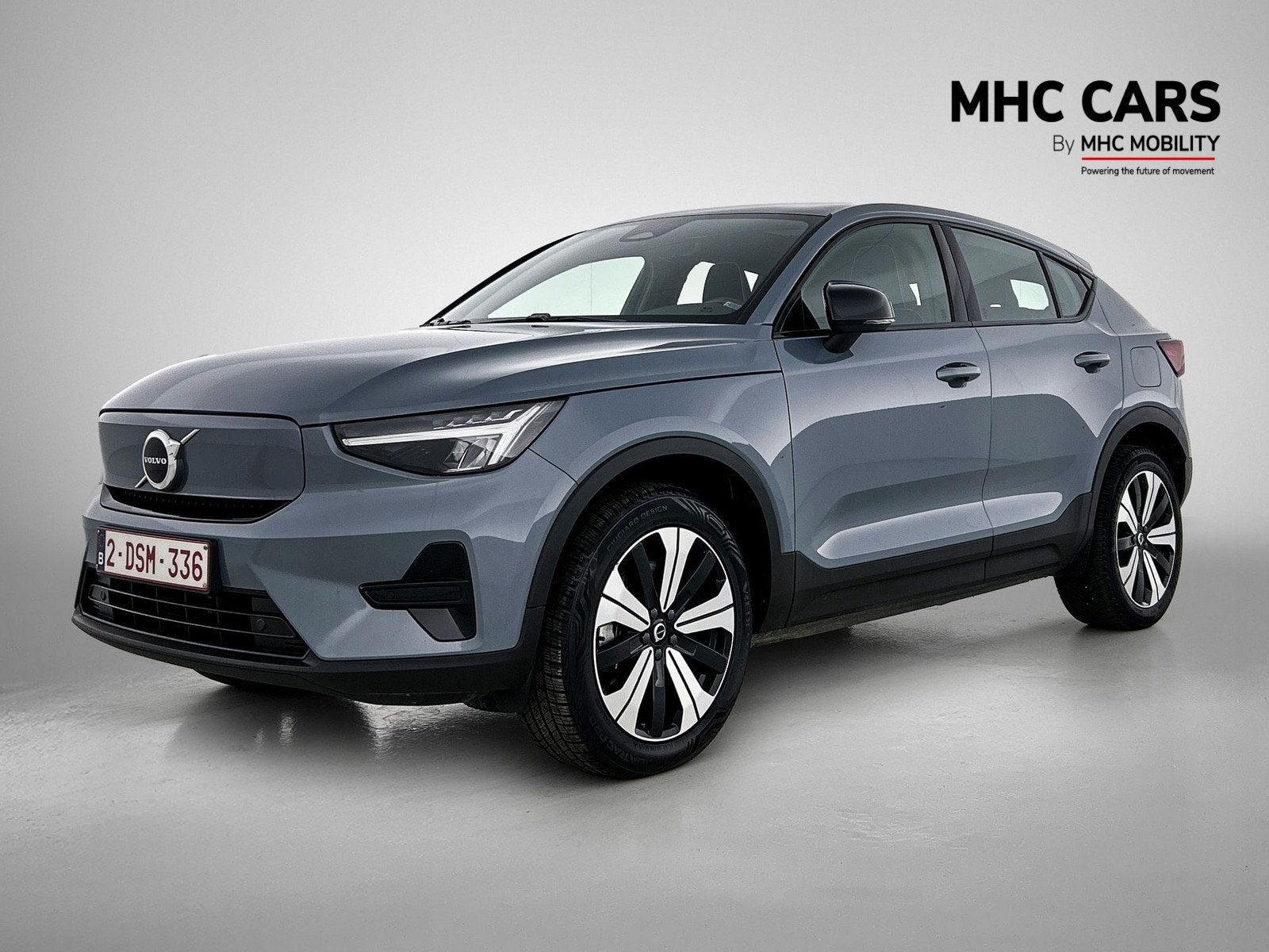 Volvo C40 Recharge Plus 69 kWh | Panoramadak | Navi | Clima, Automaat, Gebruikt, Zwart, Blauw