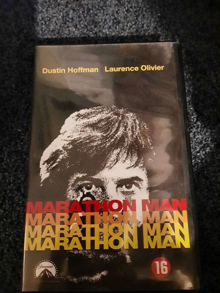 MARATHON MAN! Top Klassieker met D.Hoffman Op VIDEO!, Vanaf 16 jaar, Verzenden, Zo goed als nieuw, Thrillers en Misdaad