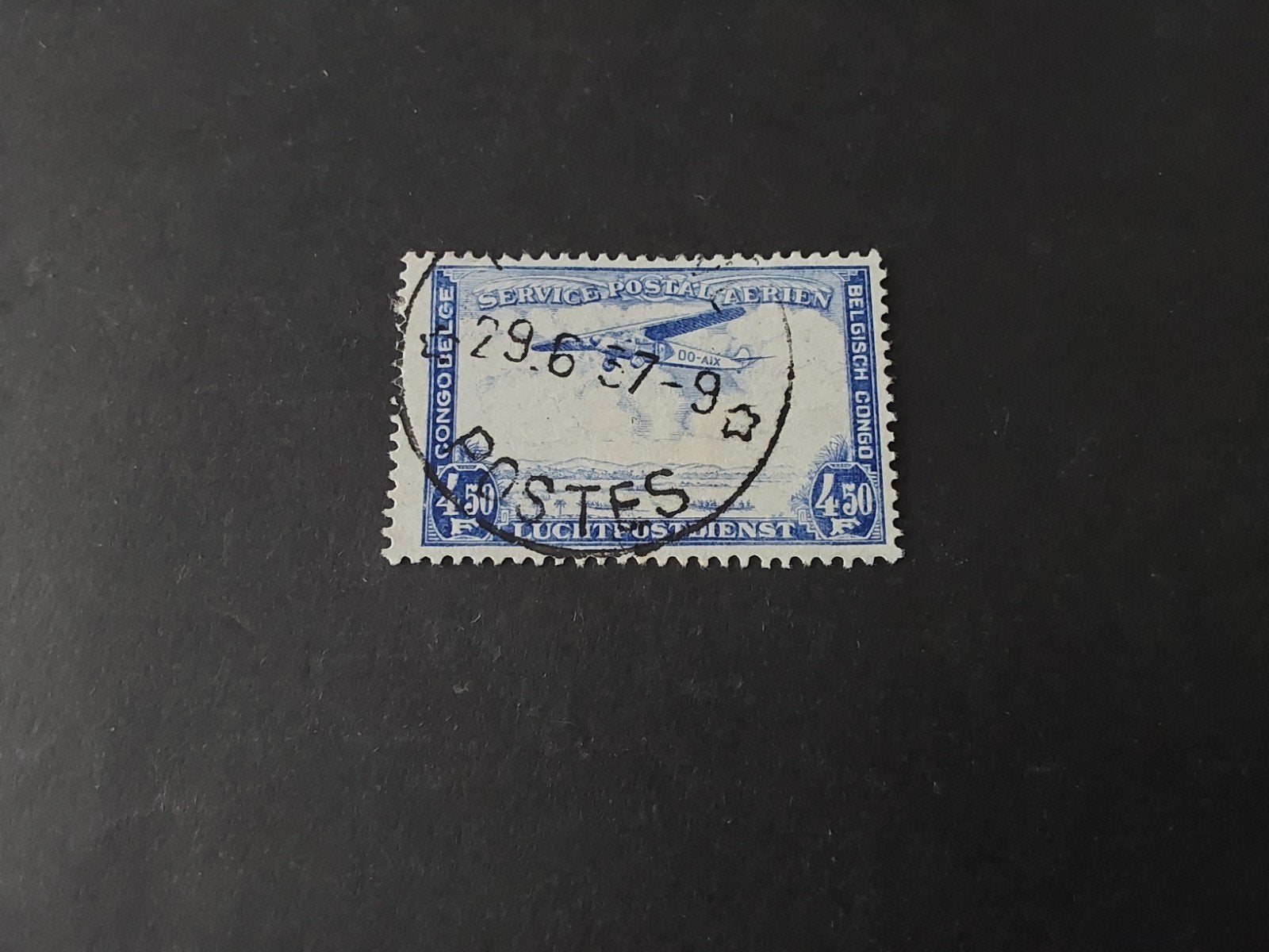 Belgisch Congo, SG 201, Verzenden, Gestempeld