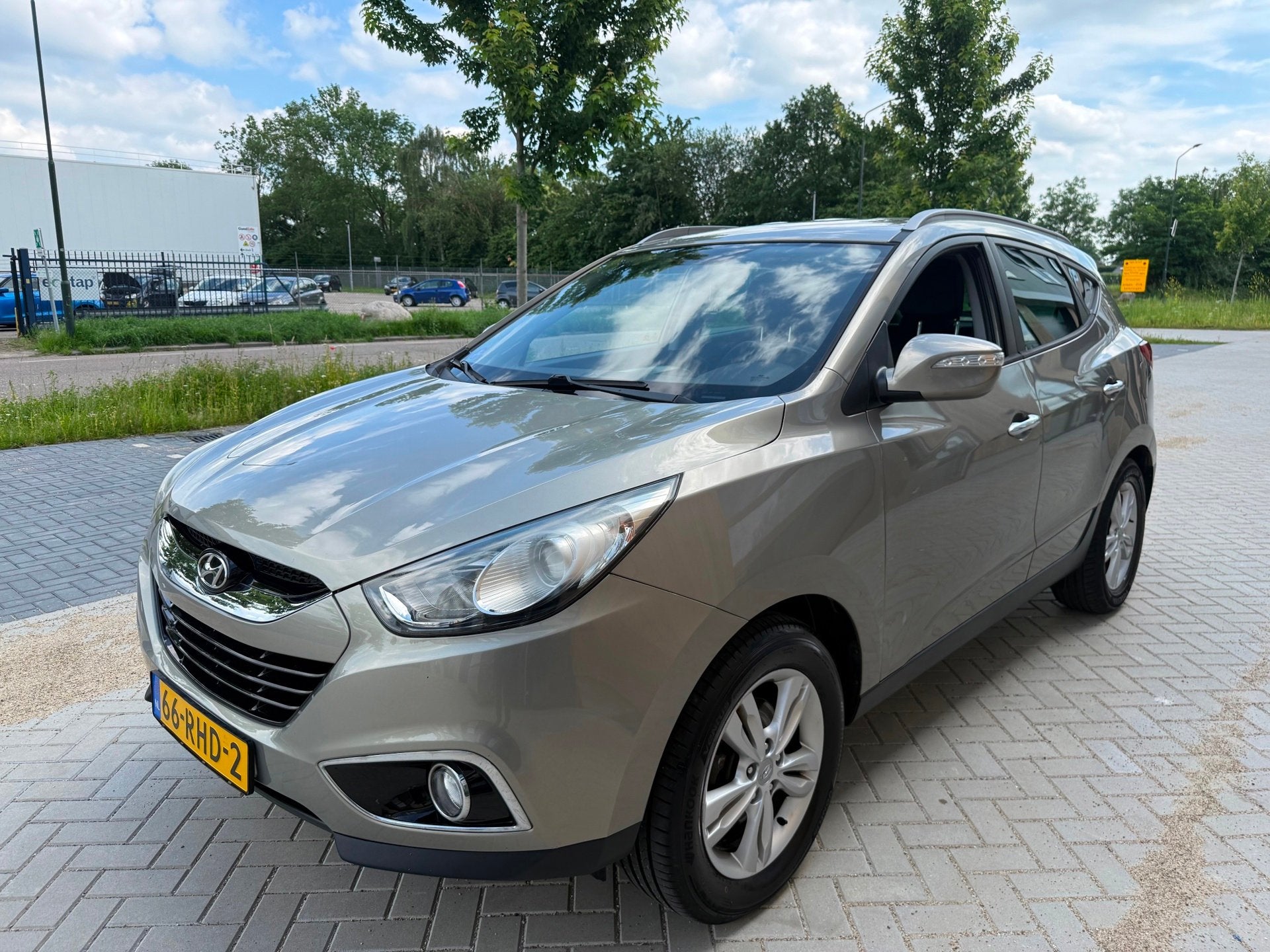 Hyundai IX35 2.0i Style 163PK (bj 2011) AUTOMAAT|CLIMA|CRUIS, Auto's, Stof, Gebruikt, Zwart, 4 cilinders