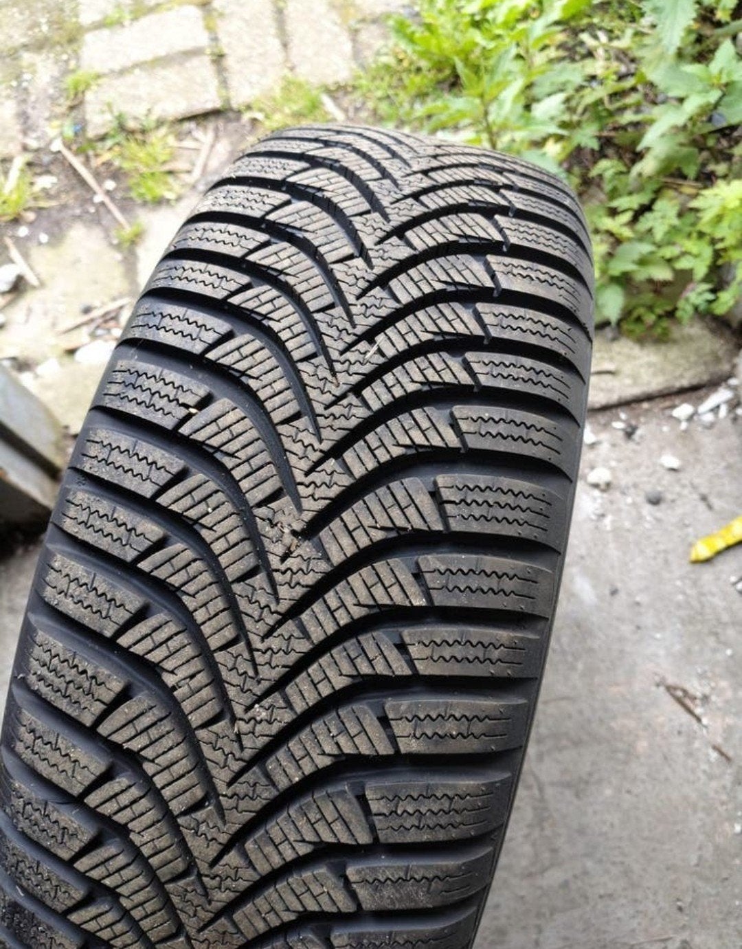 4x Hankook RS2 195/55R16 87T, Ophalen, Gebruikt