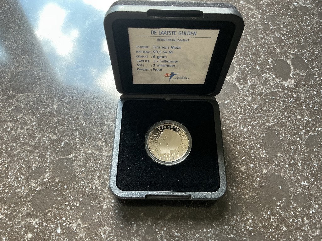 De laatste gulden., Ophalen, Koningin Beatrix, 1 gulden, Losse munt