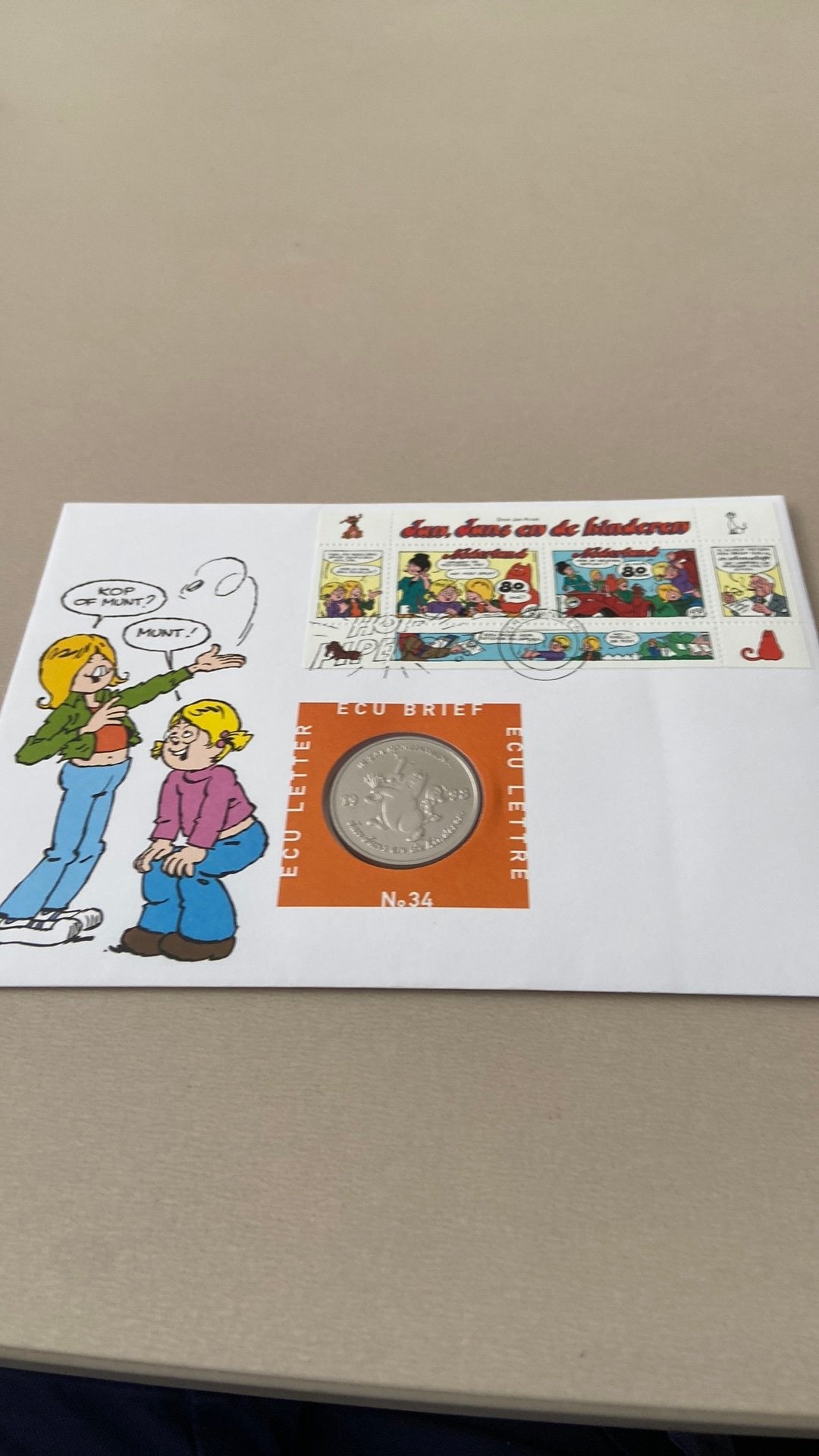 Nederland, Ophalen of Verzenden, Envelop