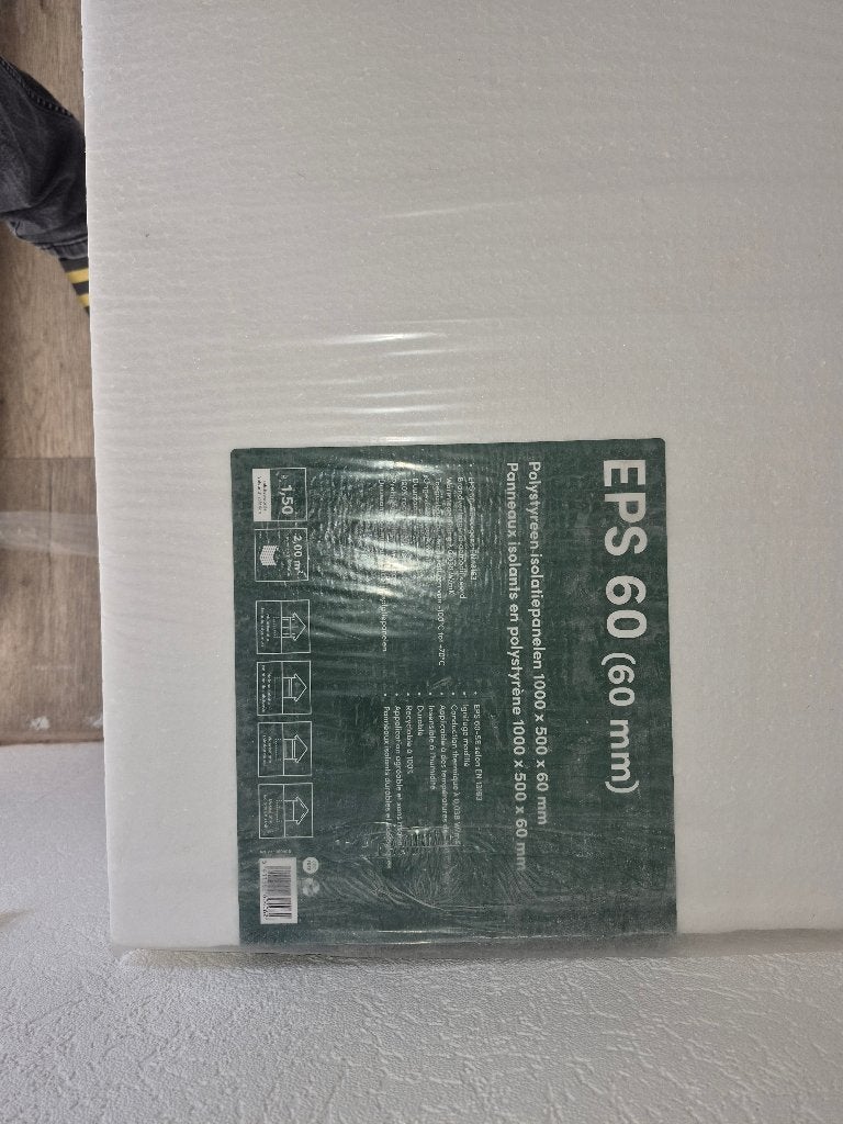 Eps isolatie, Doe-het-zelf en Verbouw, Ophalen, 4 tot 8 cm, Nieuw, 5 tot 10 m²