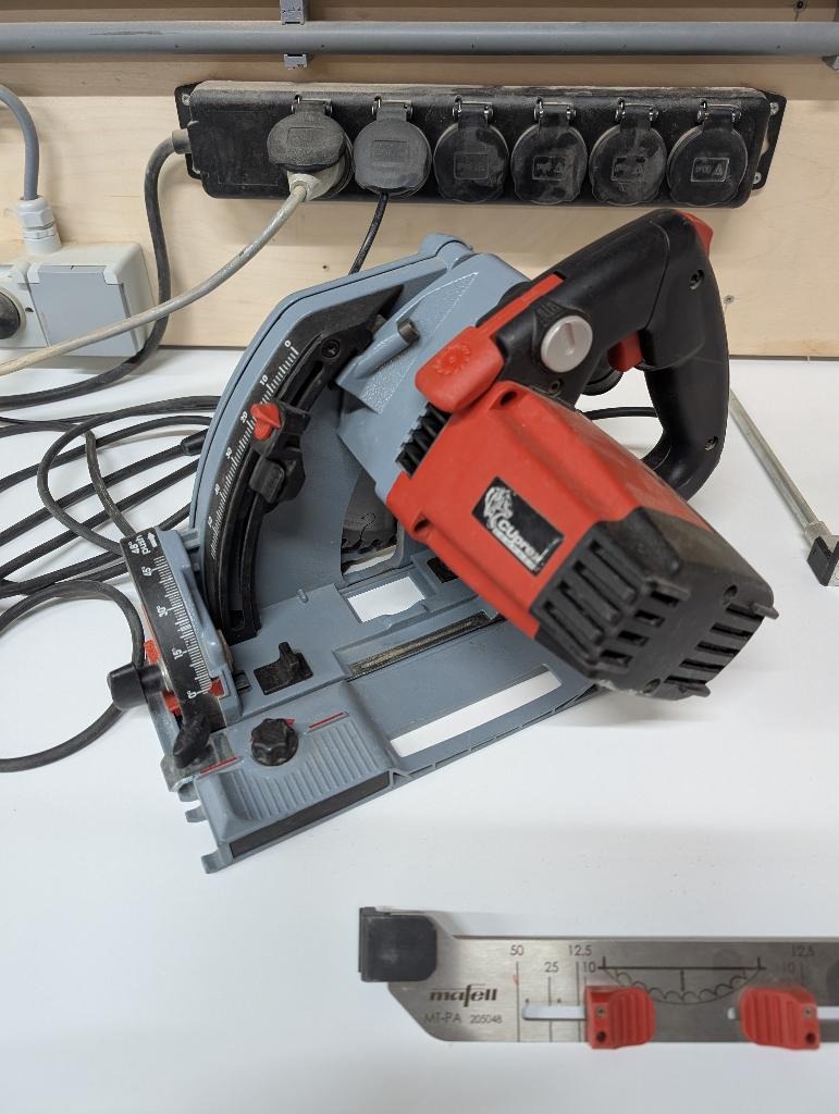 Mafell mt55cc invalzaag, Ophalen, Gebruikt, Invalzaag, 1200 watt of meer