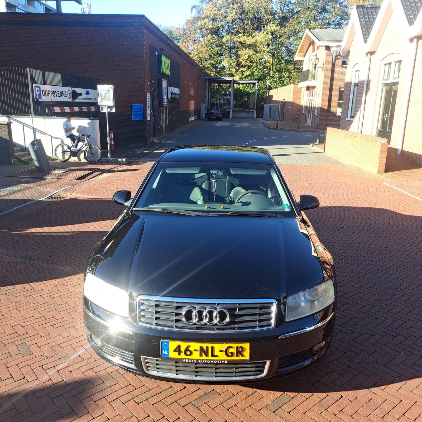 Audi A8 3.0 162KW AUT 2003 Zwart, 1645 kg, Zwart, Particulier, Sedan