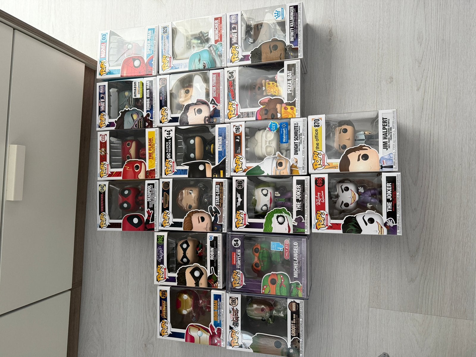 Funko pops (nooit uit verpakking geweest), Meerdere comics, Ophalen, Zo goed als nieuw, Japan (Manga)