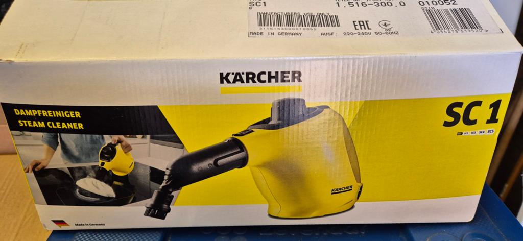Kärcher SC 1 Stoomreiniger, Witgoed en Apparatuur, Stoomapparaten, Zo goed als nieuw, Ophalen