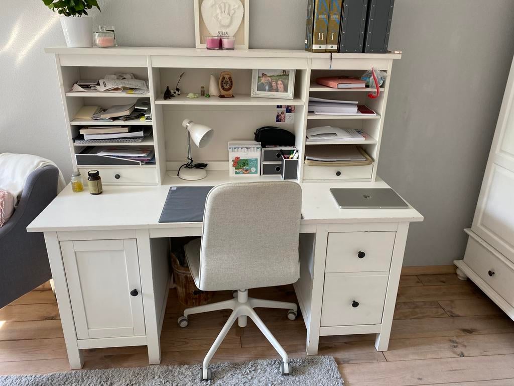 Houten bureau, Ophalen, 160 cm, Gebruikt, Hout