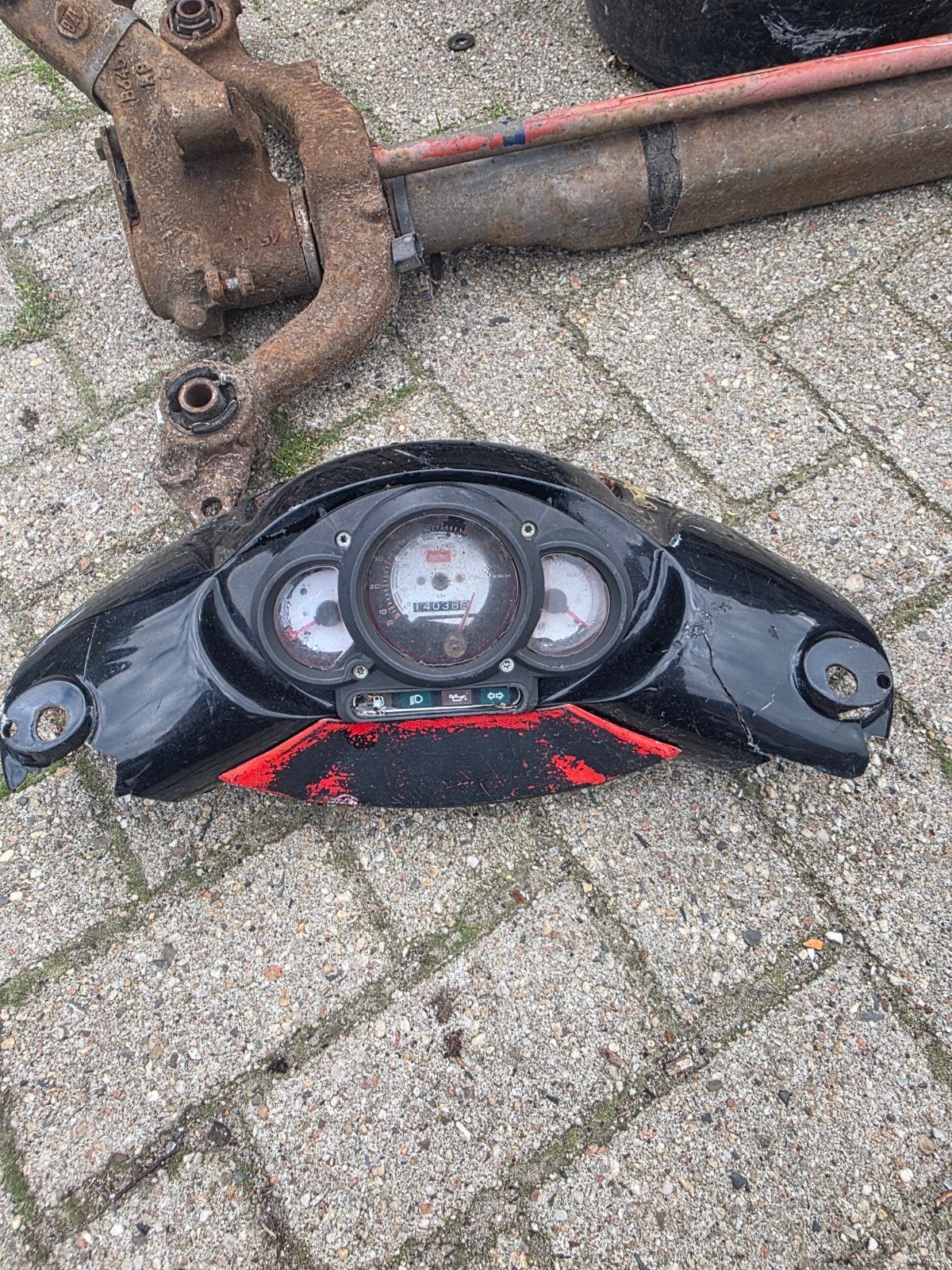Aprilia sr50 dashboard, Ophalen of Verzenden, Gebruikt, Aprilia
