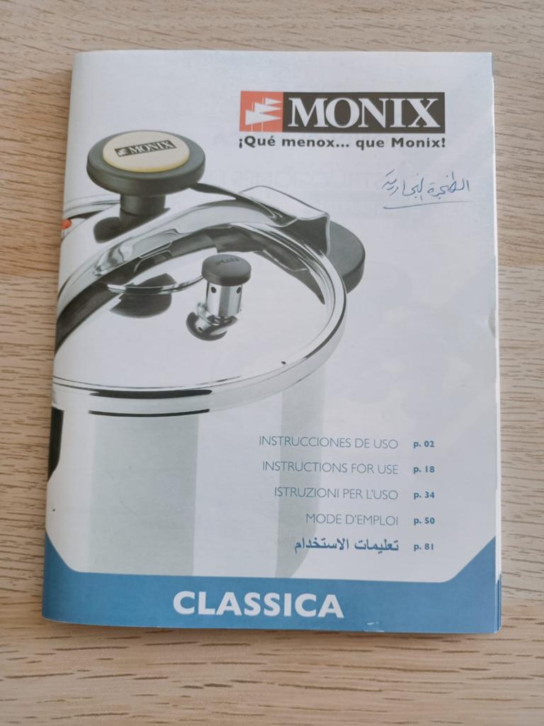 Aluminium snelkookpan 10L - merk Monix,goed zoals nieuwe, Ophalen of Verzenden, Nieuw