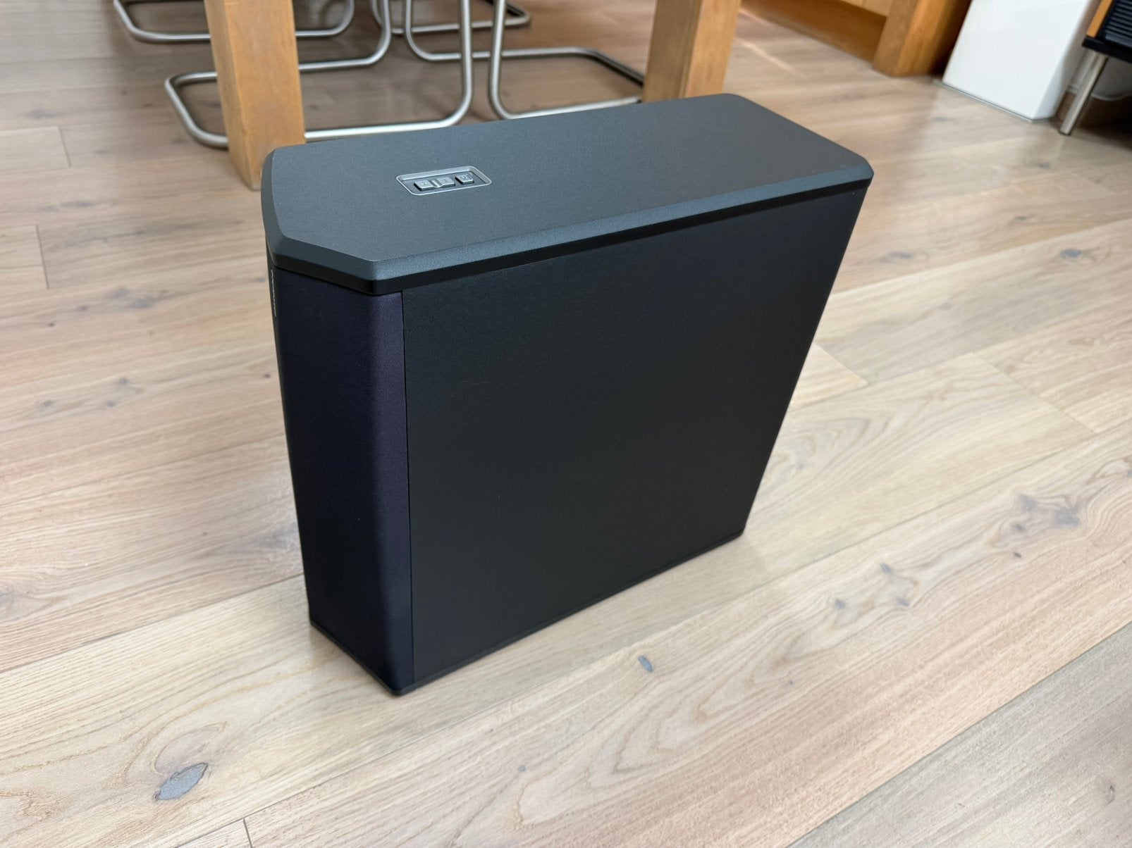heos denon subwoofer actief groot model bijna nieuw, Ophalen of Verzenden, Zo goed als nieuw, Subwoofer, Overige merken