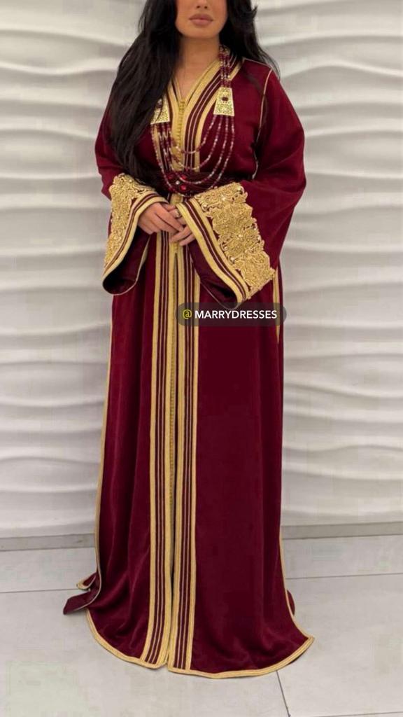 Takshita takchita Marokkaanse jurk caftan kaftan, Ophalen, Zo goed als nieuw, Maat 38/40 (M), Overige typen