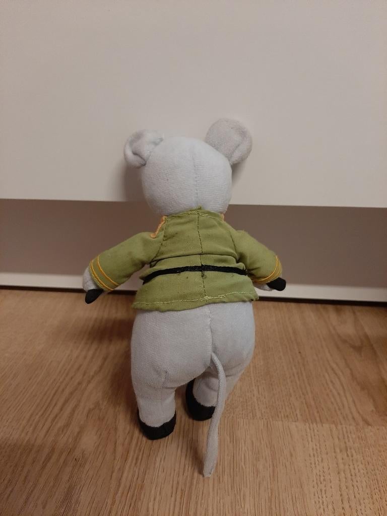 IKEA muis knuffel met trommel klappar cirkus, Ophalen of Verzenden, Nieuw, Overige typen