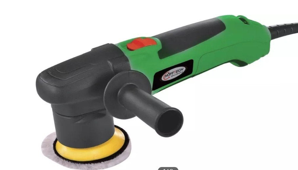 Poetsmachine excentrisch 300W ø75 mm + pads, Ophalen of Verzenden, Nieuw