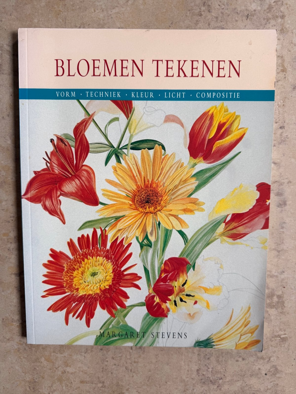 Bloemen Tekenen: Vorm, Techniek, Kleur, Licht, Compositie, Hobby en Vrije tijd, Ophalen of Verzenden, Gebruikt, Boek of Gids